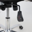 Кресло поворотное KING A, натуральная кожа, темно-коричневый